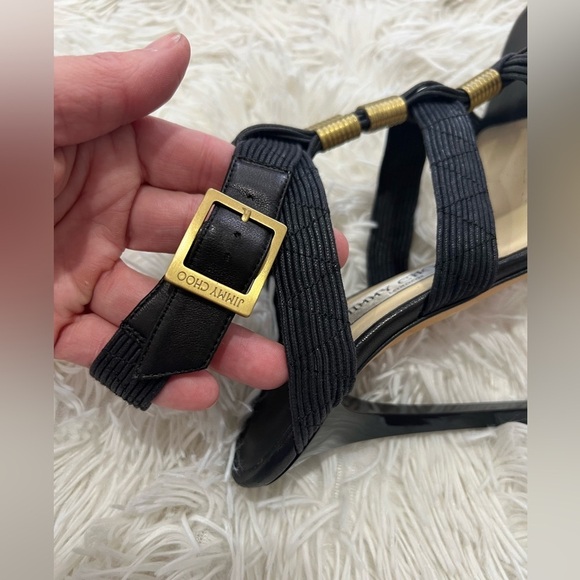 Jimmy Choo SERENA Gladiator Sandals - Size 37 US 6.5 - Picture 6 of 13